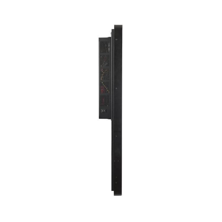 side view with built-in PC