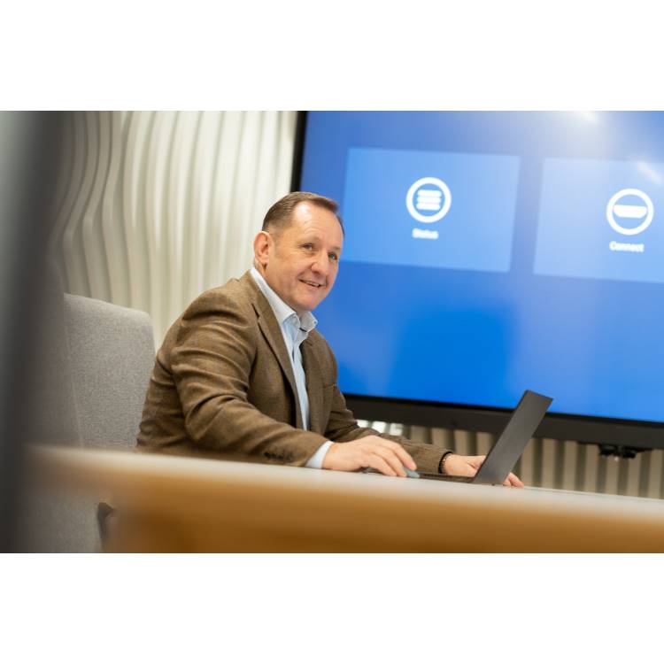 EMEA Sales Director, John Ginty